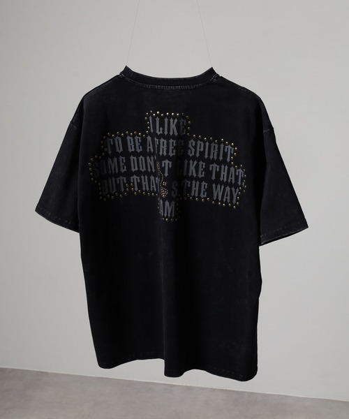 RE730 tシャツ 古着風ビンテージ半袖Tシャツ ホットフィックスロゴ