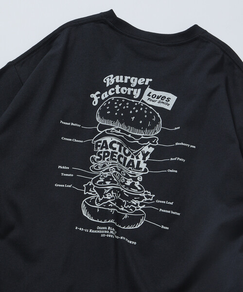 FREAK'S STORE（フリークスストア） tシャツ 限定展開 Burger Factory