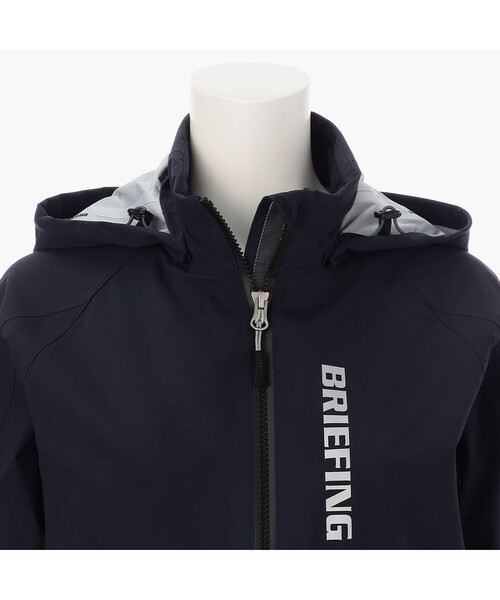 BRIEFING GOLF　ウィンドブルゾン　ストレッチ＆撥水　レディース【S】 BRIEFING（ブリーフィング） ブルゾン アウター 「BRIEFING GOLF