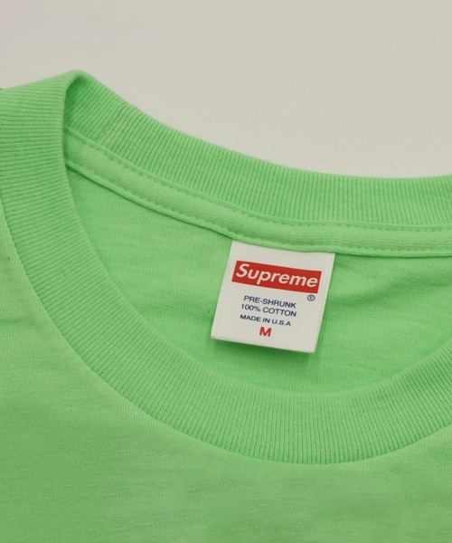 Supreme（シュプリーム） 長袖Tシャツ L ライトグリーン メンズ