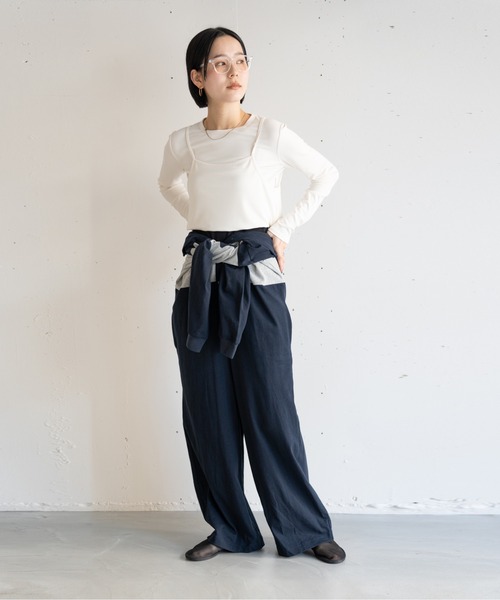 「hwyl」 オールインワン MEDIUM ブラック レディース_画像7