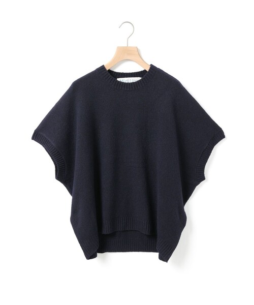「MidiUmi」 ニットベスト FREE チャコールグレー レディース_画像2