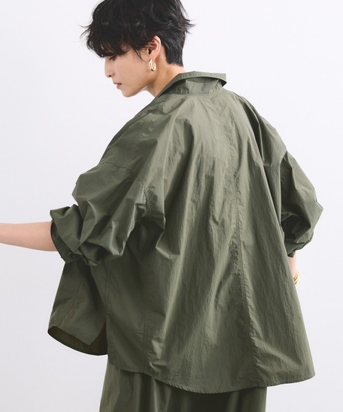 ブラウス シャツ BARNYARDSTORM / トラベルワークシャツ「撥水 / JAPAN FABRIC」 レディースの画像