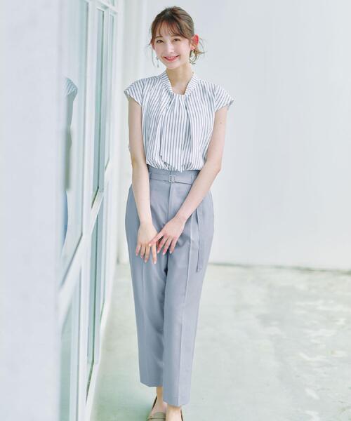 index（インデックス） パンツ 「吸水速乾」美脚見えストレッチ