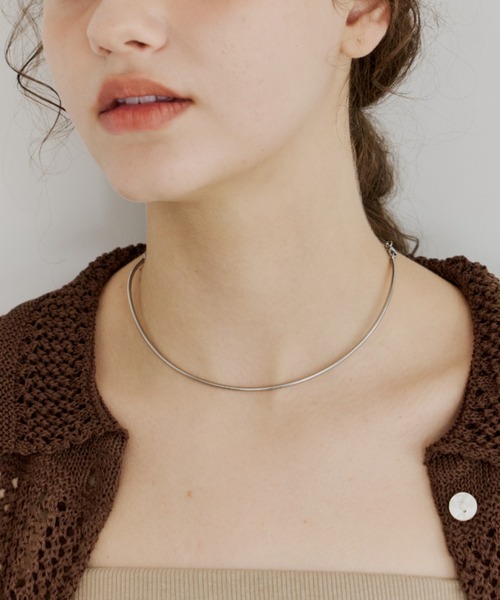 アニールーネックレス OLUN アレルギー対応 ネックレス nuance knot 2way necklace