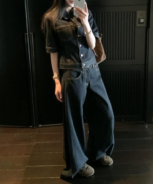 セットアップ デニム レディース : ZOZOTOWN Yahoo!店 - 通販 - Yahoo