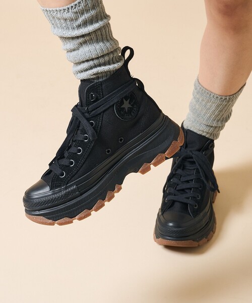 CONVERSE(コンバース) ハイカットスニーカー 23.0cm ブラック CONVERSE(コンバース) ハイカットスニーカー 23.0cm ブラック