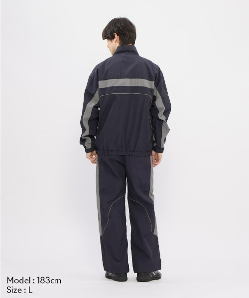 umbro（アンブロ） ワイドパンツ パンツ ナイロンウーブンワイドパンツ