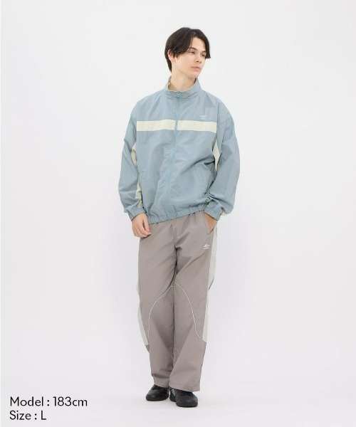 y.u.u メンズナイロンパンツ3本　サイズ48 umbro（アンブロ） ワイドパンツ パンツ ナイロンウーブンワイドパンツ