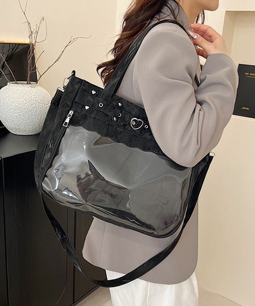 VIBGYOR ショルダーバッグ バッグ oshipic/推し活 大容量 ハート