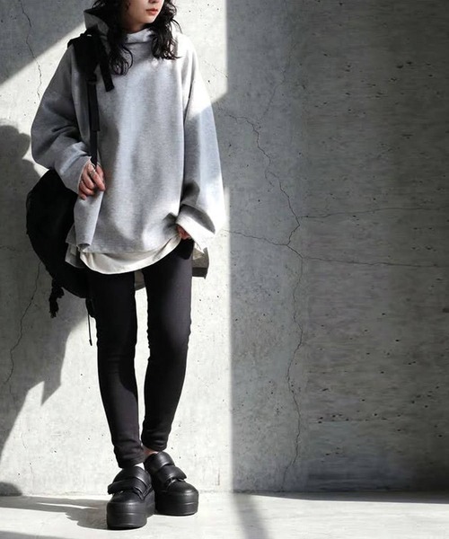 「antiqua」 ローカットスニーカー 38 ブラック レディース_画像6