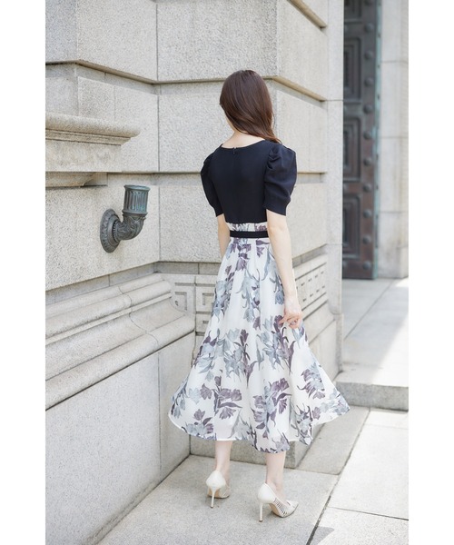tocco closet（トッコ クローゼット） ワンピース ウエストリボン付き