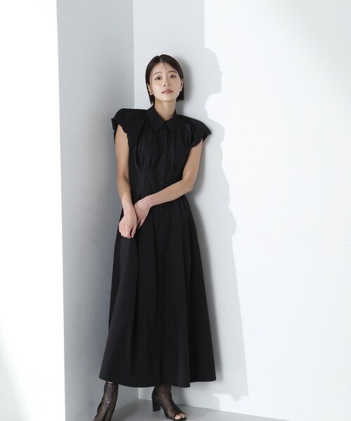NATURAL BEAUTY BASIC 半袖シャツワンピース NATURAL BEAUTY BASIC（ナチュラルビューティーベーシック） シャツ