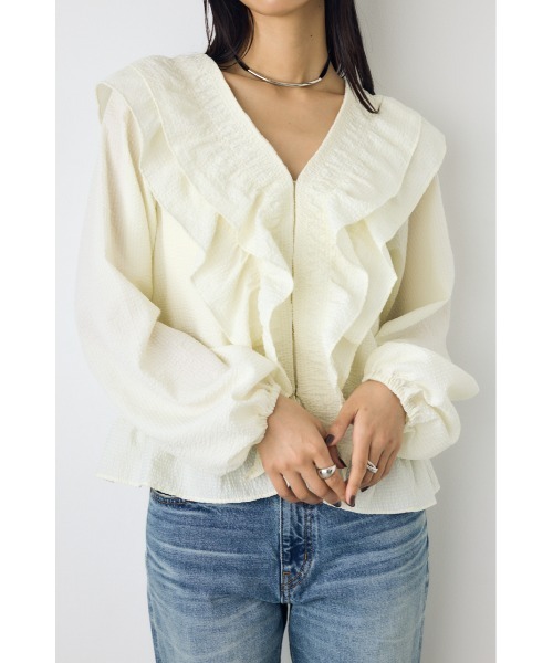 AZUL BY MOUSSY（アズールバイマウジー） ブラウス シャツ フロント 