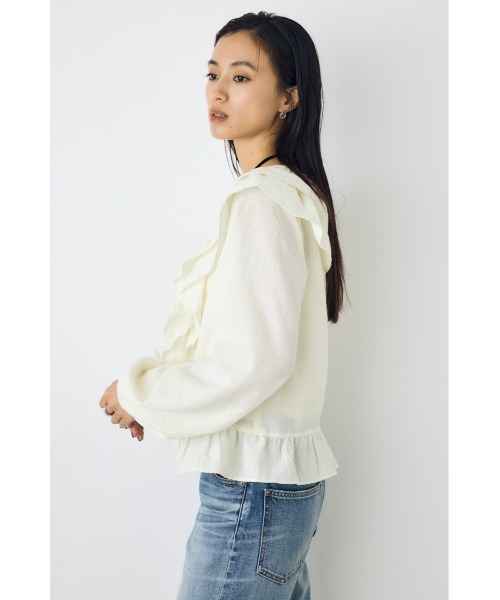 AZUL BY MOUSSY（アズールバイマウジー） ブラウス シャツ 「身長/骨格