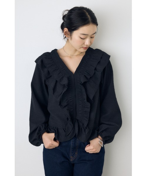 AZUL BY MOUSSY（アズールバイマウジー） ブラウス シャツ 「身長/骨格