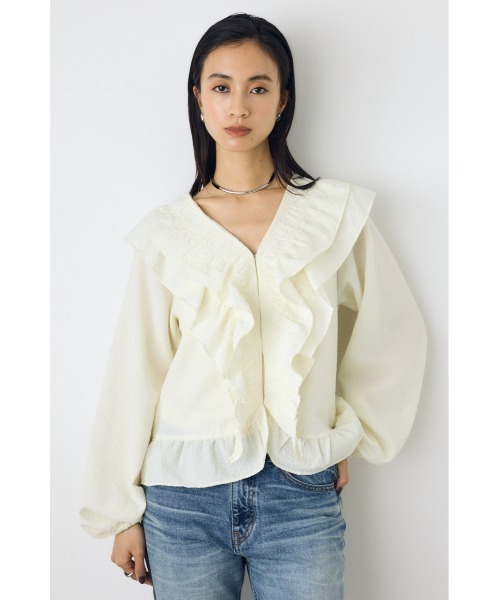 AZUL BY MOUSSY（アズールバイマウジー） ブラウス シャツ 「身長/骨格