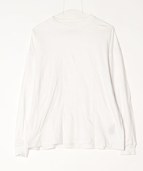 「N.HOOLYWOOD TEST PRODUCT EXCHANGE SERVICE」 長袖Tシャツ 36 ブラック×ホワイト メンズ_画像3