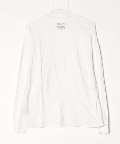 「N.HOOLYWOOD TEST PRODUCT EXCHANGE SERVICE」 長袖Tシャツ 36 ブラック×ホワイト メンズ_画像4