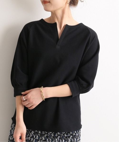 tシャツ Tシャツ パイルキーネックプルオーバー【手洗い可能】◆ | SLOBE IENA | 18
