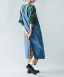 エプロン 古着屋さんで見つけたようなオーバーオ...の詳細画像5