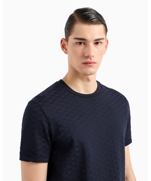 関税込 EMPORIO ARMANI ロゴプリント Tシャツ メンズ undefined