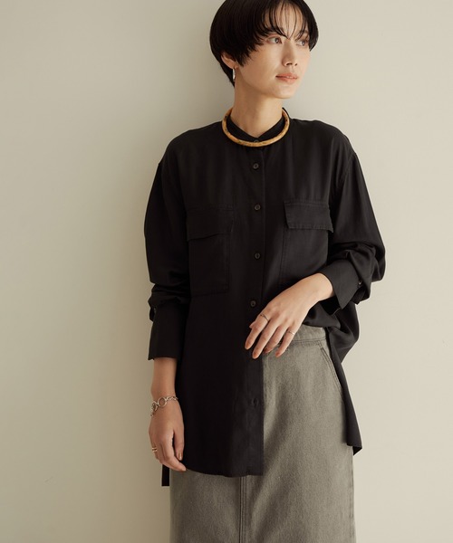 SALON adam et rope' シャツ SALON adam et rope'（サロン アダム エ ロペ） シャツ ブラウス