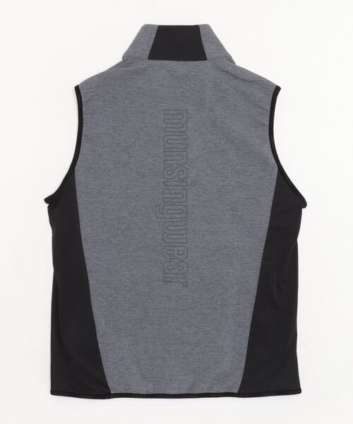 【美品】マンシングウェア ゴルフ ベスト ENVOY ブラック メンズ M Munsingwear（マンシングウェア） ベスト ジレ 「ENVOY / エンボイ」撥