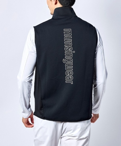 Munsingwear（マンシングウェア） ベスト ジレ 「ENVOY / エンボイ」撥