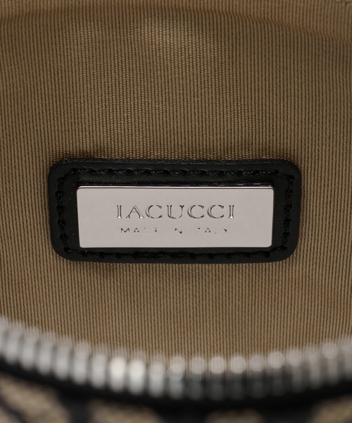 ⭐️美品⭐️ IACUCCI ショルダーバッグ ベージュ モノグランマ ジャガード IACUCCI ショルダーバッグ バッグ モノグランマ SD JACQUARD