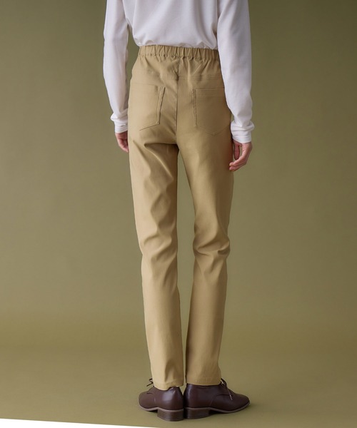 Viola e パンツ すっきり楽ちんチュニックパンツ股下68