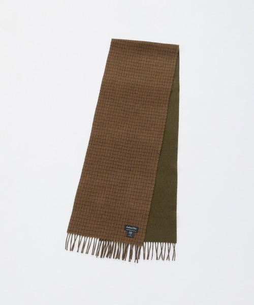 『Joshua Ellis』ジョシュアエリス スカーフ【30X180CM】 Joshua Ellis マフラー DOUBLE FACED SCARF ジョシュアエリス 30