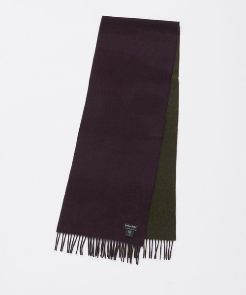 Joshua Ellis マフラー DOUBLE FACED SCARF ジョシュアエリス 30
