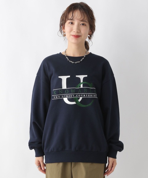 LEPSIM（レプシィム） トレーナー スウェット アソート刺繍プル