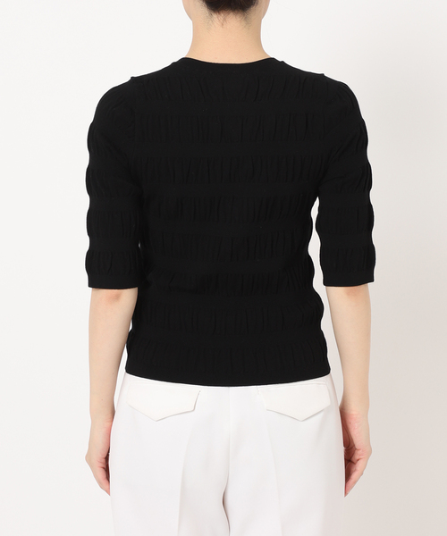 Noble - 【タグ付き未使用】24SS NOBLE シャーリングボーダーニット　ノーブル NOBLE（ノーブル） ニット シャーリングボーダーニット レディース