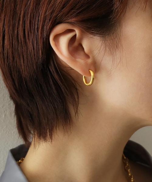 ORLEAN つけっぱなし サージカルステンレス アレルギー対応 ピアス