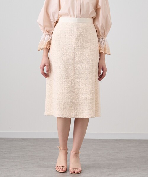 ANAYI ツイードスカート ANAYI（アナイ） スカート 「セットアップ対応商品」フラッフィー