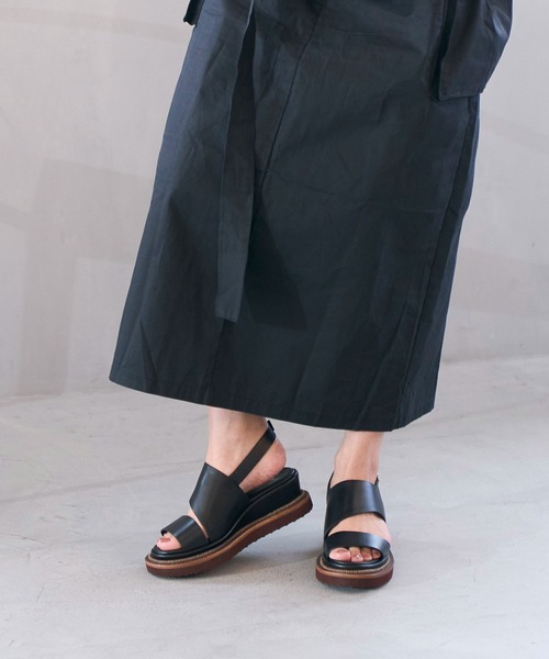 ing（イング） サンダル ボリュームソールバックベルトサンダル