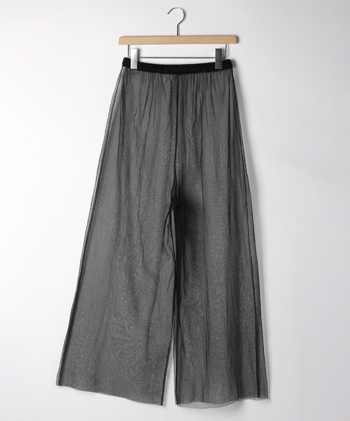 Heather パンツ チュールシアーパンツ 121694 レディース