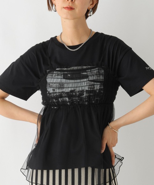 LEPSIM tシャツ アソートチュールキャミ 114632 レディース
