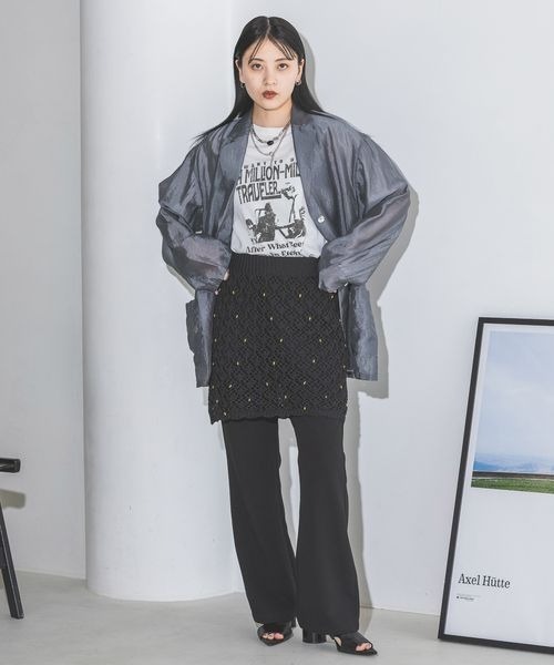 【サイドラインがおしゃれ♪】Dior フレアパンツ 楽天市場】フレアパンツ（柄ライン）（パンツ｜ボトムス