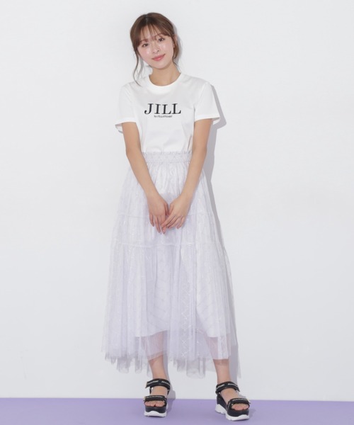 JILL by JILL STUART 刺繍ロゴTシャツオーガニックコットン 刺繍ロゴTシャツオーガニックコットン | JILL by JILL STUART（ジル