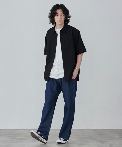 coen ジーンズ デニムストレートパンツ メンズ : ZOZOTOWN Yahoo