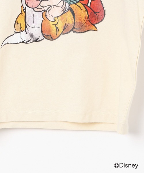 WANTO SEVENTHLETTER 7人のこびと プリント 白 90's 7人のこびと マルチプリントTシャツ “MADE IN USA