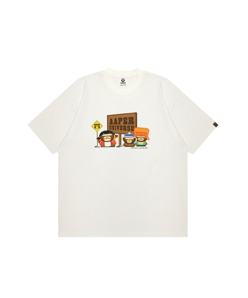 人気★A BATHING APE AAPER \"AAPER UNIVERSE\" TEE★半袖 Tシャツ AAPER 