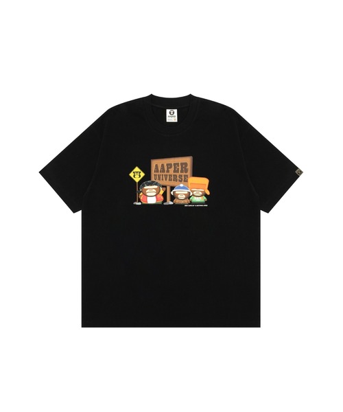 人気★A BATHING APE AAPER \"AAPER UNIVERSE\" TEE★半袖 Tシャツ AAPER 'UNIVERSE' TEE（Tシャツ/カットソー）｜AAPE BY A
