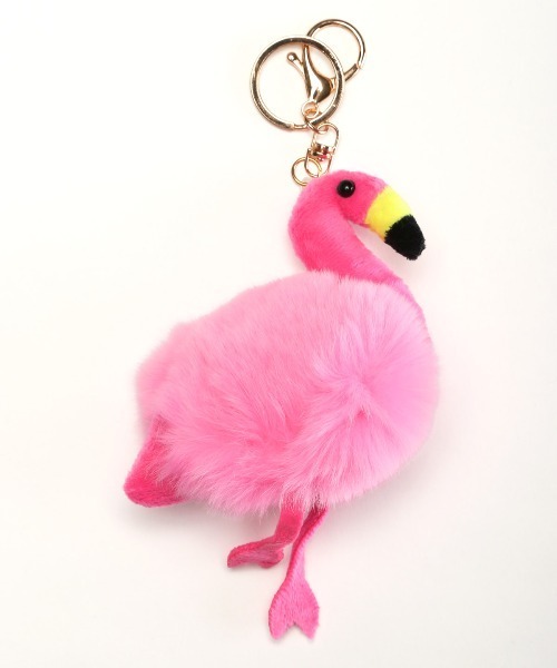 LUXSTYLE（ラグスタイル） チャーム フラミンゴファーチャーム