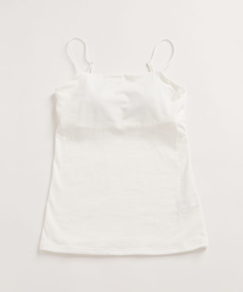 EMILY WEEK 新品 オーガニックコットン混ストレッチブラキャミソール エミリーウィーク EMILY WEEK 《追加》オーガニックコットン混