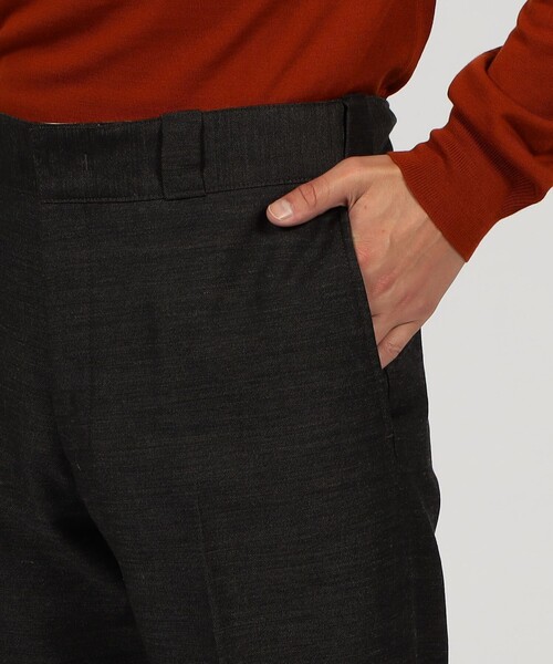 【ディッキーズ×トゥモローランド】ジェラードウール 874 ネイビー 34 別注】Dickies シェットランドウール スラックス