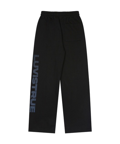 パンツ LUVISTRUE BASIC SWEAT PANTS(BLACK) BASIC SWEAT PANTS（スウェットパンツ）｜LUVISTRUE（ラヴイズ